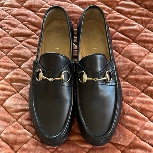 Gucci 1953 horse-bit leather loafer